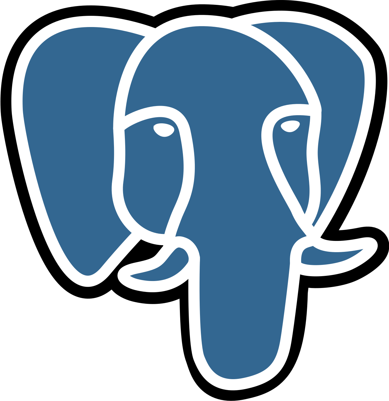 PostgreSQL & Prisma logo